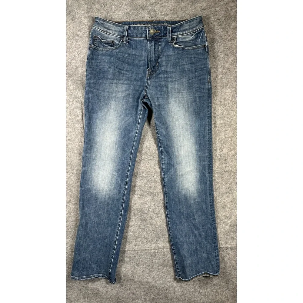 American Eagle Men's Jeans 30x32 Blue Relaxed Straight Extreme Flex 4 Boot Cut